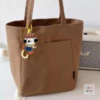 ราคา นักเรียนกระเป๋าผ้าใบกระเป๋าหิ้วทรงสี่เหลี่ยมความจุขนาดใหญ่กระเป๋าสะพายไหล่ (20918918024)