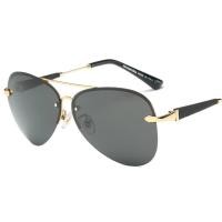 ราคา nmj0615 Europe and the United States 2023 sunglasses men retro frameless polarized sunglasses 743 pilot glasses of individual character vogue (19411082555)