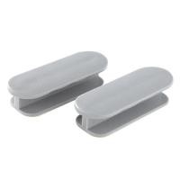 ราคา มือจับประตูแบบมีกาวในตัวที่จับประตูพลาสติก2ชิ้นมือจับดึงเสริมสำหรับตู้ประตูหน้าต่างลิ้นชักตู้ (14491097186)