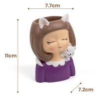 ราคา กระถางต้นไม้ กระถางเซรามิก กระถางเด็กผู้หญิงใส่มงกุฎดอกไม้ กระถา ต้นไม้น่ารักสำหรับตกแต่งบ้าน โรงแรม กระถางตกแต่งสวน น่ารักเล็ก กระถางต้นไม้ กระถางเซรามิค กระถางดอกไม้ กระถางแคคตัส ของแต่งสวน Plant Po