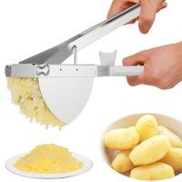 ราคา LMETJMA Potato Ricer Masher มันฝรั่งสแตนเลส Heavy Duty Potato Ricer Masher สำหรับอาหารเด็กเครื่องคั้นน้ำผักผลไม้ KC0154 (21358342328)