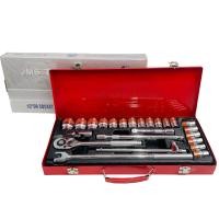 ราคา ANTON ชุดบล็อก บล็อกชุด 1 2 4หุน 24ชิ้น HM (13370756390)