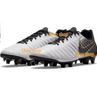 ราคา รองเท้าสตั๊ด NIKE Tiempo LegendX 7 Club fg ของแท้ สีขาวดำ ไซส์ 44 แบรนด์แท้shop 100 น้าหนักเบาใส่สบาย (875064552)