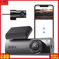 ราคา LeadingStar RC Authentic Dash Cam Front Rear Camera 2K 1K WiFi GPS Driving Recorder Dashboard Camera Parking Monitor WDR Car Dashcam (20915253188)