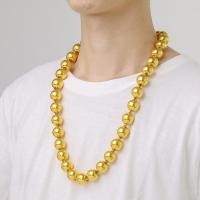 ราคา สร้อยทองทรายเวียตนามเครื่องประดับทองคำผู้ชายสร้อยคอลูกปัดกลมใหญ่ทึบลูกปัดพระพุทธรูปคู่ลูกปัดไม่ลอก (19947098915)