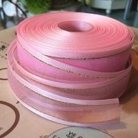 ราคา 1 นิ้ว ริบบิ้น ผ้าแก้ว ขอบทอง ริบบิ้น ผ้าแก้ว ริบบิ้น ribbon for diy แบ่งตัดความยาวจากม้วน ริบบิ้นสำหรับวันพิเศษ และวันเทศกาล (11632721913)