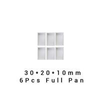 ราคา 1 6 12 24 36 48pcs Empty Full PAN พลาสติกศิลปินถาดครึ่งรูปวาดสีน้ำตารางภาพวาดอุปกรณ์อุปกรณ์ศิลปะสี Palette (14137112668)