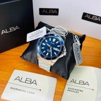 ราคา Alba Mechanical Automatic 200M Blue Dial Silver Stainless Steel Bracelet Day Date Display Men s Watch AL4451 AL4453 AL4455 AL4459 (20403264467)