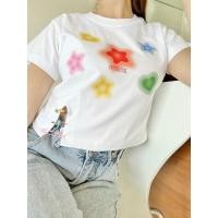 ราคา Spot Parcel Post crop top oversize label notthing (21030991877)