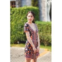 ราคา Chic No 9 Boho X Dress เดรสโบฮีเมี่ยน เดรสเที่ยวทะเล ปัดซ้ายที่รูปเพื่อดูขนาดสินค้า (1365266158)