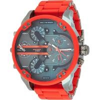 ราคา Diesel Mens Mr Daddy 2 0 Stainless Steel Chronograph Quartz Watch Red (20364065161)