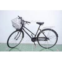 ราคา จักรยานแม่บ้านญี่ปุ่น ล้อ 26 นิ้ว มีเกียร์ สีดำ จักรยานมือสอง (20003230941)