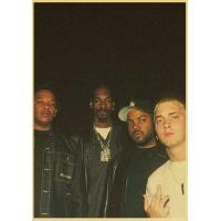 ราคา Eminem โปสเตอร์8ไมล์ฮิปฮอปแร็ปเปอร์นักร้องคราฟท์ผ้าใบผนังผ้าใบศิลปะตกแต่ง (19961937469)