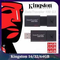 ราคา Kingston USB Flash Drives 16GB 32GB 64GB 128GB USB 3 0 Pen Drive High Speed DT100G3 PenDrives (2341756764)
