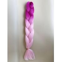 ราคา ผมถักเปียขนาดใหญ่24นิ้วต่อวิกผมปลอมปลอมผมถักเปียสีชมพูสำหรับผมเปียเส้นใยสี (21357343396)