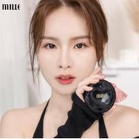 ราคา Mille แป้งชาโคลผสมรองพื้น SPF 25 PA ดูดซับความมันส่วนเกินบนใบหน้า ไม่มันเยิ้ม ปกปิดเรียบเนียน 11 g (17247130254)