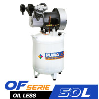 ราคา PUMA OF 2550V ปั๊มลมเก็บเสียง สำหรับทางการแพทย์ 2 5HP 50L Oil Free ของแท้พร้อมส่งโดยตัวแทนจำหน่าย (19163905216)