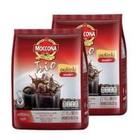 ราคา Moccona Trio Americano low calories มอคโคน่า ทรีโอ อเมริกาโน่ สูตรแคลอรี่ต่ำ 9 5g x 27ซอง 2แพค (12215670045)
