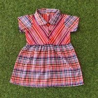 ราคา เดรสผ้าขาวม้า ชุดเดรสเด็ก ชุดเด็กหญิง เดรสผ้าฝ้าย เดรสผ้าขม้า สำหรับเด็ก 1 6 ขวบ (16206642155)