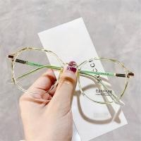 ราคา GMKUKU แว่นกรองแสงสีฟ้า แว่นตาเล่นคอมพิวเตอร์ แว่นตาเลนส์ใส แว่นตาแฟชั่น กรอบโลหะ (11899985552)