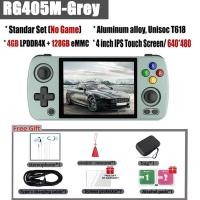ราคา Anbernic rg405m เกมคอนโซลมือถือ4นิ้ว IPS Touch Screen t618 cncaluminium android12แบบพกพา R Player PSP 512gchina 2023เงินวาดเครื่องประดับ (20422858829)