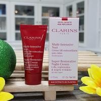 ราคา ราคาต่อ 1ชิ้น Clarins Super Restorative Day Cream Night cream 5ml 15ml 30ml ครีมบำรุงกลางวัน และ กลางคืน (21169657309)