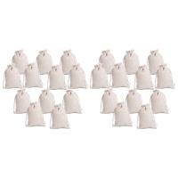ราคา 12Pcs Small Cotton Drawstring Bags Reusable Muslin Cloth Gift Candy Favor Bag Jewelry Pouches for Wedding DIY Craft Soaps Herbs Tea Spice Bean Sachets Christmas (20408658106)