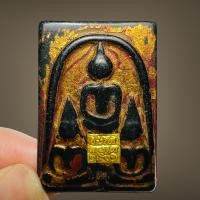 ราคา พระสมเด็จพิมพ์พี่น้อง เนื้อหยกดำลงรักปิดทองแท้ขรัวโต (17264707854)