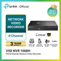 ราคา TP Link VIGI NVR1008H VIGI เครื่องบันทึกภาพกล้องวงจรปิด 8 Channel Network Video Recorder (21325775518)