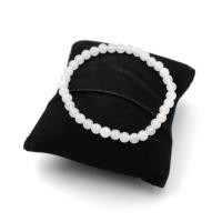 ราคา JADE หยกโทนสีขาว หยกแท้ เลือกขนาดเม็ดหินได้ 4 9 มม กำไลหยก ข้อมือหยก หยกขาว by siamonlineshop (16751245623)