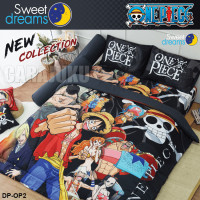 ราคา SWEET DREAMS ชุดผ้าปูที่นอน Digital Print วันพีช One Piece DP OP2 สีดำ สวีทดรีมส์ 3 5ฟุต 5ฟุต 6ฟุต ผ้าปู ผ้าปูที่นอน ผ้านวม วันพีซ ลูฟี่ Luffy (18887644310)