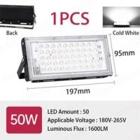 ราคา สปอร์ตไลท์ LED ฟลัดไลท์ IP65 กันน้ำ โคมไฟสปอร์ตไลท์ 70W 130W 180W 260W Floodlight อลูมิเนียม ไฟสปอร์ตไลท (20708206538)