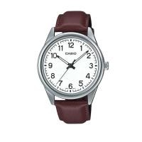 ราคา นาฬิกาข้อมือ Casio รุ่น MTP V005L 7B4 นาฬิกา นาฬิกาผู้ชาย สายหนัง อนาล็อค กันน้ำ ของแท้ 100 ประกันศูนย์เซนทรัล 1 ปี (15128470453)