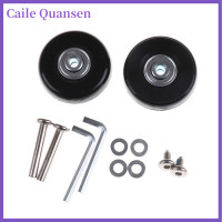 ราคา Caile อะไหล่เพลาล้อสำหรับเปลี่ยนกระเป๋าเสื้อผ้ากระเป๋าเดินทาง2ชิ้น50x21mm (20106678538)