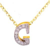 ราคา Happy Jewelry จี้เพชรแปลอักษร G ทองแท้ 9k 37 5 เพชรเกสร PD193 (17419870279)