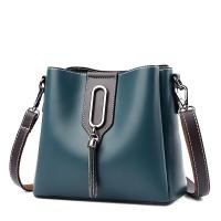 ราคา Leather Bucket Bags 2021 New Fashion Famaous nd Womens Bag Leather One Shoulder Crossbody Wide Shoulder Strap Handbag for Women (14666971543)