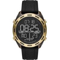ราคา Diesel Mens Crusher Lightweight Nylon Digital Sport Watch Black (20363922059)