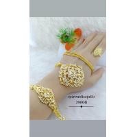 ราคา สวยสุดๆ ชุดเพชรซีก ยกเซท จี้เพชรพร้อมสร้อยคอ แหวนข้อมือ มีไซต์ให้เลือก (10541379455)