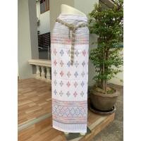 ราคา ผ้าถุงผ้าฝ้ายพิมพ์ลาย ผ้าซิ่นล้านนาสำเร็จ แบบเชือกผูก2 ข้าง (20883725825)