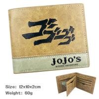 ราคา JoJo S กระเป๋าสตางค์ลายโจโจ้ล่าข้ามศตวรรษกระเป๋าสตางค์หนังพับได้สำหรับเด็กลายการ์ตูนอะนิเมะแบบสั้นกระเป๋าใส่เงิน (13193959130)