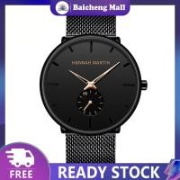 ราคา Baicheng จัดส่งเร็ว ผู้ชาย Hannah Martin นาฬิกาควอตซ์โครโนกราฟโลหะกันน้ำไม่ขึ้นสนิมนาฬิกาข้อมือธุรกิจ (19827459621)