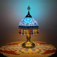 ราคา โคมไฟตั้งโต๊ะ โคมไฟโมเดิร์น โคมไฟหัวเตียง ไฟ led ไฟอ่านหนังสือ วินเทจ โคมไฟเคลือบ E27 (19869837379)