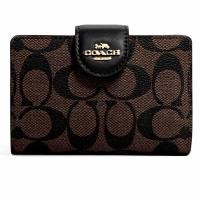 ราคา Coach outlet ของเเท้ กระเป๋าสตางค์ผู้หญิง COACH SMALL WALLET กระเป๋าสตางค์ขนาดเล็ก (19669660143)