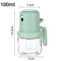 ราคา Fypo ขวดเครื่องจ่ายน้ำมันมะกอกขวดใส่น้ำมันเครื่องสเปรย์น้ำมันแก้ว180มล สำหรับทำอาหารขวดน้ำส้มสายชูกันรั่วเครื่องมือเดินเรือน้ำเกรวี่บาร์บีคิว (21175413277)