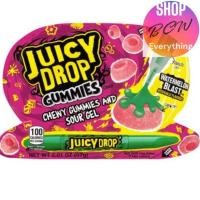 ราคา Juicy Drop Gummies Candy Gel Pen ขนมอเมริกา 57g USA candy ขนมเยลลี่ปากกา ขนม ASMR (20805501426)