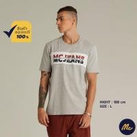 ราคา Mc Jeans เสื้อยืดแขนสั้นผู้ชาย คอกลม สีเทา MTSZ956 (16724042567)