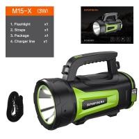 ราคา SUPERFIRE ไฟฉายแรงสูง Led กลางแจ้งแบบพกพาไฟฉายกำลังสูง M15 X สถานที่ตกปลา (17821305648)