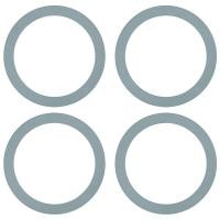 ราคา 4แพ็คปะเก็นปั่นซีลสำหรับ Oster และ Osterizer เครื่องปั่นรุ่น Premium อะไหล่เครื่องปั่น O ปะเก็นยาง (7792511958)