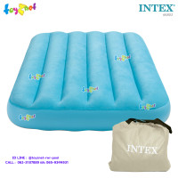 ราคา Intex ส่งฟรี ที่นอนเป่าลมโคซี่แอนด์ฟัน 0 88x1 57x0 18 ม สีฟ้า รุ่น 66803 (3465704602)