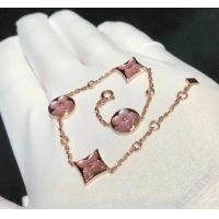 ราคา กำไลข้อมือดอกไม้ประดับเพชรรุ่นสูงสีทอง18K ทองคำสีกุหลาบสำหรับผู้หญิงชุบด้วยผงแป้งตลับสีขาวธรรมชาติ (20888817751)